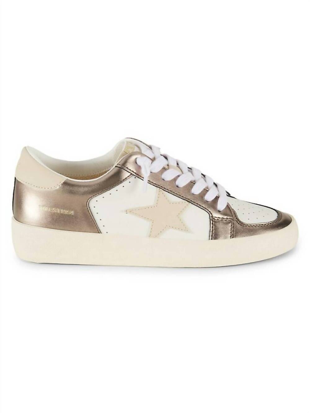 NEW VINTAGE HAVANA women's reflex 33 sneaker in metallic rose gold